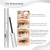 Lash Serum, Eyelash Enhancer Growth Serum, Eyelash Serum, Lash Serum for Eyelash Enhance, Boost Lash Growth Serum, Gentle Formula for Longer, Fuller, and Thicker Lashes, 3ml