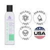 AWEGANICS Lavender Mint Hair Shampoo - Inspiring Natural Aromatherapy Invigorating Purple Shampoos - Hydrating, Cleansing, Moisturizing - Paraben-Free, Cruelty-Free, Peppermint, Tea Tree