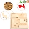 Daily Calendar Puzzle-Wooden Puzzles for Adults-A Puzzle to Challenge 365+ Date,Office Logic Puzzle