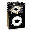 Big Dot of Happiness Gold Tassel Worth The Hassle - Graduation Party Favor Boxes - Set of 12