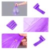 Kitchen Garbage Bags and Purple Trash Bag, 100 Counts 4 Gallon 45x60Cm Kitchen Small Trash Bags with Handles for Bathroom, Contractor Bags (100pcs Purple 45x60CM)
