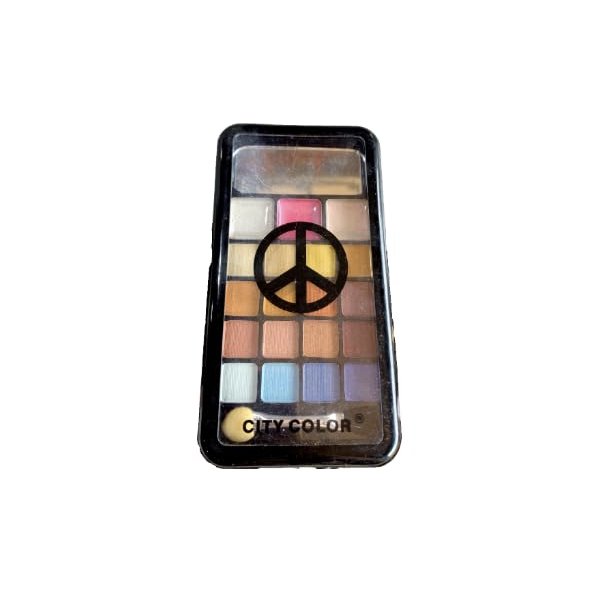 Generic City Color Makeup Kit, 16 Eyeshadow + 3 Lipgloss, Multicolor Mix