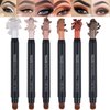 TAOTOP 6PCS Cream Eyeshadow Stick, Brightener Eyeshadow Pencil Crayon, Hypoallergenic Water-proof & 10 Hours Long Lasting Shimmer Eye Shadow Highlighter Makeup