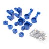 URCMax Aluminum Steering Blocks&Caster Blocks&Rear Hubs hex hubs Wheel adapters for 1/10 ECX 2WD Series RC Car Parts, URCECX1003NB