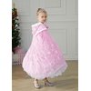 PURFEEL Girls Elsa Cape Kids Warm Hooded Cloak Dress up Princess Cape L 7-10Years