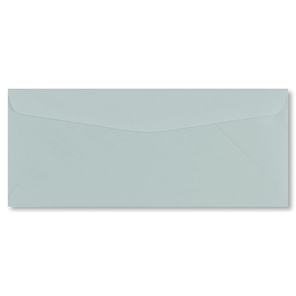 50 Color Gray #10 Business Envelopes, 9.5" x 4.125", Standard Flap
