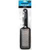 ForPro Premium Stainless Steel Foot Rasp, Colossal Foot File & Callus Remover, Instantly Removes Calluses & Smooths Cracked Heels, 10.75" L x 2.75" W, Black
