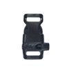Paracord Planet Plastic Side-Release Emergency Whistle Buckle - 1/2 Inch - Black (5 Pack)