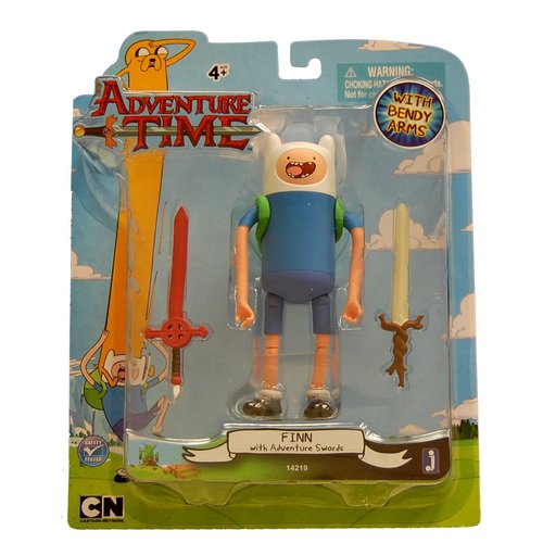 Adventure Time 5" Finn with 2 Swords Action Figure