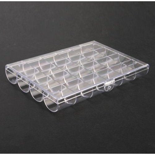 24 cell Nail Art Tips Rhinestone Empty Storage Box Case