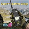 SAMCOM FPCN10A Two Way Radios Long Range 3000mAh Walkie Talkies for Adults Rechargeable 2 Way Radios UHF Programmable Handheld Business Radio with Earpieces,Group Call, 2 Packs