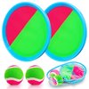 Ayeboovi Toss and Catch Ball Game Outdoor Toys for Kids Yard Games Beach Pool Toys Camping Games Boys Toys Ages 3 4 5 6 7 8 9 10 Year Olds Toys Birthday Gifts and Stocking Stuffers(2 Paddles 2 Balls)