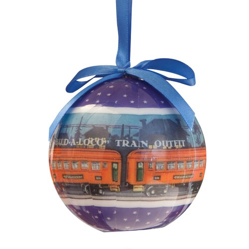 Lionel Trains Pre-War Ornament Gift Box, 3" diameter (75mm)(921011)