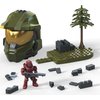 Mega Halo Stockpile Construction Set with Spartan Helmet, Building Toys for Boys, Ages 8+