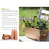 B SEPOR Ceramic Plant Waterer Set of 6 Pack Terracotta Self Watering Spikes,Wine Bottle Plant Watering Devices for Vacation (6Pack)