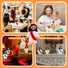 URSKYTOUS 24Pcs Mini Jesus Figurine Bulk Little Jesus Figures Toys Tiny Religious Doll to Hide and Seek Christ Religious Party Favors Savior Jesus Love You for Sunday School Easter Eggs Baptism Gift
