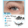 BEYELIAN Wispy Eyelashes Natural Look 8-17mm Cat Eye Wispy Lashes Soft and Lightweight 3D Volume Natural False Lashes Wispy, Reusable, Easy to Apply 7 Pairs (7P-WIS-20)