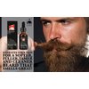 G.B.S Men's 3n1 Grooming Beard Care Kit - Wooden Two Sided Beard and Hair Comb, Travel Boar Hair Beard Brush and 1fl oz Beard Oil Combo Gift Set
