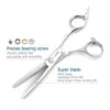 Barber Scissors Hair Thinning Scissors 5.75 Inch Hair Shears Professional Hair Scissors Sharp Hair Thinning Shears Convex Razor Edge 440c Barber Shears KINSARO