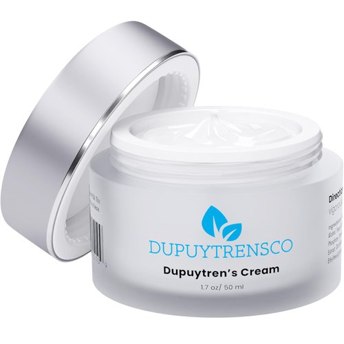 Dupuytrensco Cream - Fight Dupuytrens Contracture Naturally (Also Effective for Trigger Finger) with Powerful Combination of Arnica Montana, Tamanu & Sunflower Oil, Aloe & Vitamin E 1.7 Oz