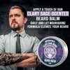 Viking Revolution Beard Balm with Clary Sage Scent and Argan & Jojoba Oils - Styles, Strengthens & Softens Beards & Mustaches - Leave in Conditioner Wax for Men
