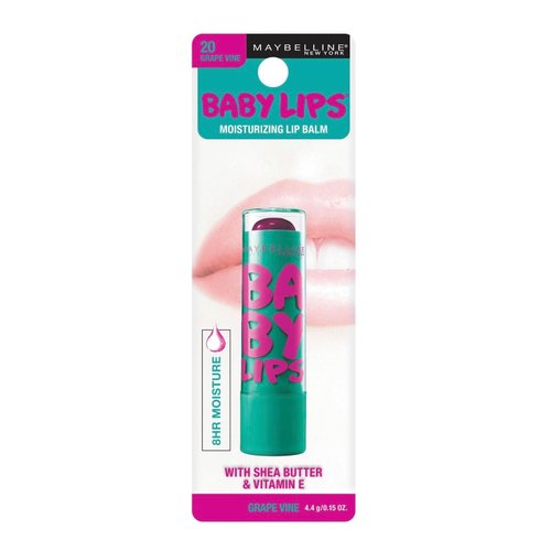 Maybelline Baby Lips Moisturizing Lip Balm SPF 20, Grape Vine 1 ea