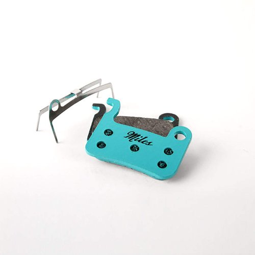 Miles Racing - Disc Brake Pads - Semi Metallic - Shimano Alfine BR-S500, Alfine BR-S501, BR-M545 (MTB), BR-R505 (Road), BR-T665 (Trekking), Deore BR-M535, Deore BR-M595, Deore BR-M596 (MI-MET-24)