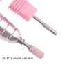 MZCMSL 2pcs Small Mandrel Bits for 3mm Sanding Bands Nail Drill Manicure and Pedicure,3/32 Shank Nail Drill Bit