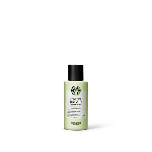 Maria Nila Structure Repair, Shampoo 3.4 Fl Oz, For Damaged & Chemically Treated Hair, Algae Extract Rebuilds & Moisturizes, 100% Vegan & Sulfate/Paraben free