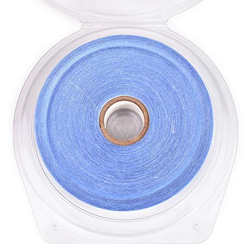 1inchx36 Yards Blue Wig Lace Front Support Double Sided Adhesive Tape For Hair Extension/Toupee/Lace Wig/Pu Extension