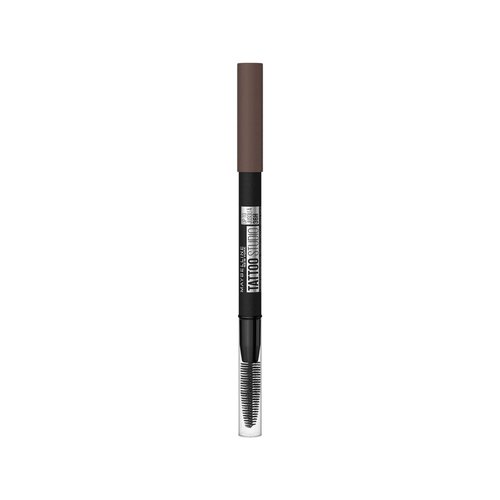 Maybelline TattooStudio Waterproof Eyebrow Pencil, Sharpenable, Longwear, Long Lasting Eyebrow Pencil, Defined Brows, Pigment Brow Pencil, Deep Brown, 1 Count