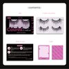 AJEAJE 2 Pairs Christmas False Eyelashes,Lightweight Silver Shimmer Soft Natural Eyelashes,Wispy Fluffy 100% Handmade Fluffy Lashes