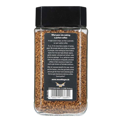 Mount Hagen - Organic Freeze Dried Instant Coffee - 100g