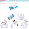 UNOISETION Diamond Microdermabrasion Tips, 6 PCS Dermabrasion Replacement Tips, Professional Microdermabrasion Accessories for Microdermabrasion Tool