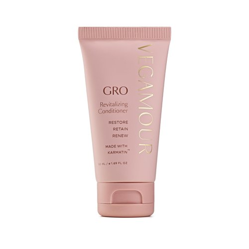 VEGAMOUR GRO Revitalizing Conditioner, Support Thicker, Fuller Looking Hair, Conditioner Formulated Without Sulfates for Thinning Hair, Natural Citrus Scent (1.6 fl. oz.)