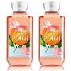 Bath and Body Works Gift Set of of 2 - 10 Fl Oz Shower Gel (Pretty as a Peach) Multicolor