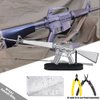 Piececool 3D Puzzles for Adults, Metal M16A1 Assault Rifle Gun Model Building Kits, DIY Assembling Arts and Crafts Best Dad Boyfriend Christmas Birthday Gifts & Desk Decor.