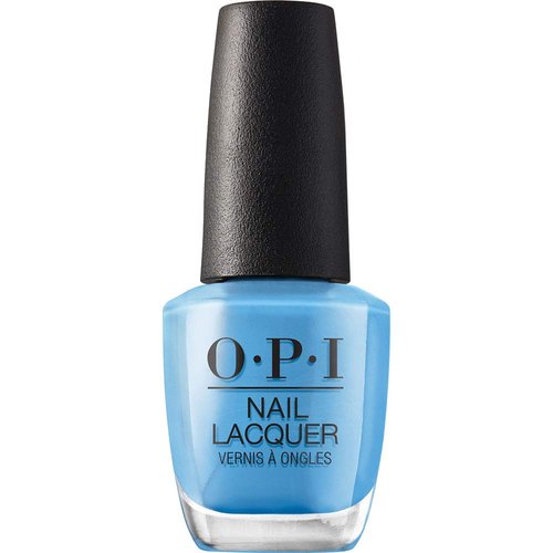 OPI Nail Lacquer, No Room for the Blues, Blue Nail Polish, 0.5 fl oz