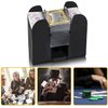 Nileole 6 Decks Automatic Card Shuffler, Battery-Operated for UNO,Phase10, Texas Hold'em, Poker, Home Card Games, Blackjack, Party Club