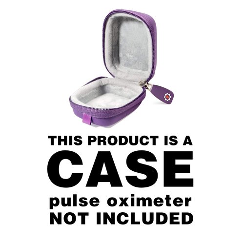 Fingertip Pulse Oximeter Case only for Zacurate Pro 500DL, 500BL, Childrend, Facelake FL400 t. FL350, CMS500DA, mibest, Innovo Deluxe, Santamedical, ANKOVO, CONTEC, Metene