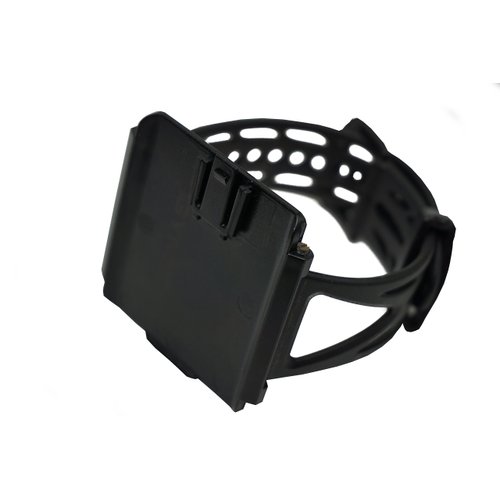 Gymboss Interval Timer and Stopwatch Watch Strap – Black (One Size Fits All)