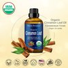 Organic Cinnamon Essential Oil 30 ml - Cinnamon Oil for Diffuser, Aromatherapy - Cinnamon Leaf Oils Essential Oil for Sinus Ease, Seasonal Congestion, Cold and Cough Symptoms - Nexon Botanics