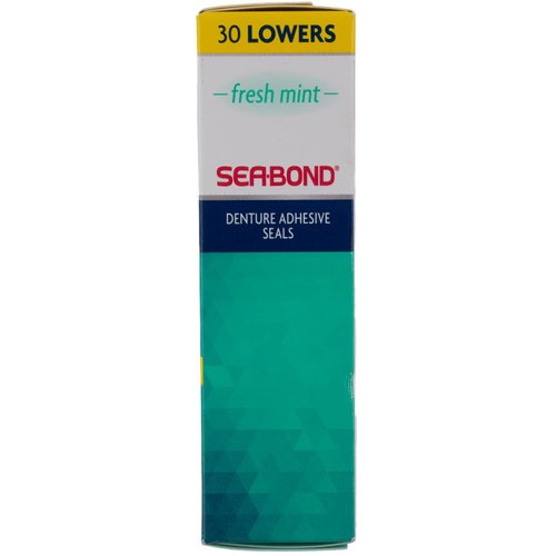 Sea-Bond Denture Adhesive Wafers, Lowers, Fresh Mint 30 ct