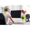 Genesis 6-Inch Clip Convertible Table-Top & Clip Fan Two Quiet Speeds - Ideal For The Home, Office, Dorm, More Black (A1CLIPFANBLACK