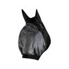 HORZE Soft Comfort Spandex Insect and Fly Mask for Horses - Black - Cob
