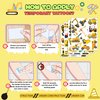 Construction Tattoos Temporary For Kids Decorations Birthday Holiday Christmas Gift Party Favors Supplies Decor Kids Adult Engineer Truck Excavator Construction Vehicle Crane Lovely Supplies