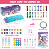 Kslavagcnt Crafts for Girls 8-12, Friendship Bracelet Making Kit for Girls, Arts and Crafts for Kids Age 8-12, DIY Jewelry Making Kit Toys, Christmas Birthday Gifts for Ages 6 7 8 9 10 11 12 Year Old