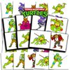 Teenage Mutant Ninja Turtles Tattoos Party Favors Bundle ~ 70+ Perforated Individual 2" x 2" TMNT Temporary Tattoos for Kids Boys Girls (Ninja Turtles Party Supplies MADE IN USA)
