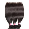 UNice Hair Brazilian Straight Hair 3 Bundles Hair Weft 100% Unprocessed Virgin Human Hair Extensions Weave Natural Color (10 12 14inch)