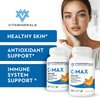 Vitaminerals ® C MAX Antioxidant Support 1,000 mg Vitamin C, with Bioflavanoids - Veggie Capsules (60 Vegetarian Capsules)